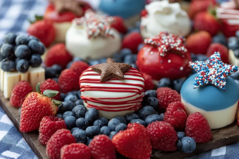 Red, White & Blue Treats for Memorial Day